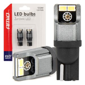 led canbus pro series t10 3020 4smd 12-24v amio 03717 hasmar auto